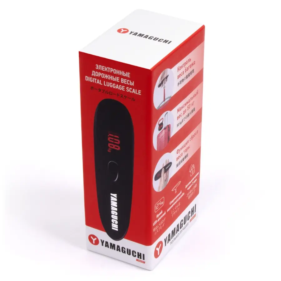 Электронные дорожные весы YAMAGUCHI Digital Luggage Scale